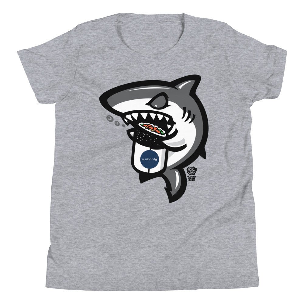 Sushi Shark Youth Short Sleeve T-Shirt